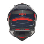 Kaciga NOX Enduro sa vizirom N312 VAPOR crveno plava M - Slika 3