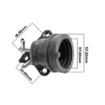 Grlo karburatora Piaggio X8 125-200 840949 - AP8575043 TNT - Slika 3