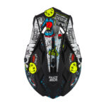 Kaciga ONEAL Cross 2SRS RANCID crno bela - Slika 7