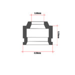 Teflon ventila Honda SH 125/150 Athena kom - Slika 2