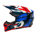 Kaciga ONEAL Cross 3SRS RIDE plavo belo crvena - Slika 2