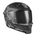 Kaciga NOX EXKLUSIV GOLIATH BERSERCK Full Face mat crno srebrna 2XL