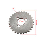 Lančanik bregaste osovine kineski Cross 70/110cc 4T - Slika 2