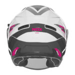 Kaciga NOX Jet N130 MYST rozo bela S - Slika 3