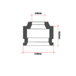 Teflon ventila Aprilia Atlantic/Scarabeo 500cc Athena kom - Slika 2