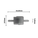 Filter goriva izlaz 7mm pravougani  L64mm - Slika 4