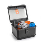 Centralni kofer Kappa K'METROBOX KMX400B Alu sivi Monolock 40L - Slika 2