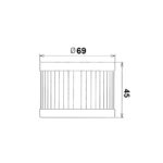 Filter ulja HF111 Hiflo - Slika 2
