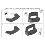 Kofer za ATV / Kvad CAN AM svi modeli G3 / GOES TERROX 500 zadnji 08 115L Tudeks - Slika 6