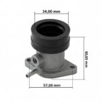 Grlo karburatora Yamaha T-MAX 500cc levi (01-03) RMS - Slika 2