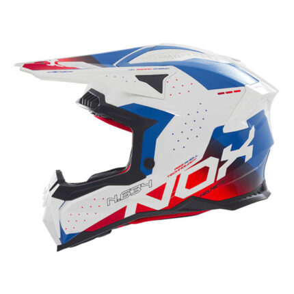 Kaciga NOX Cross N634 GRADIANT crveno plavo bela L