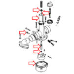 Set za reparaciju karburatora BT50 Bing mali - Slika 2