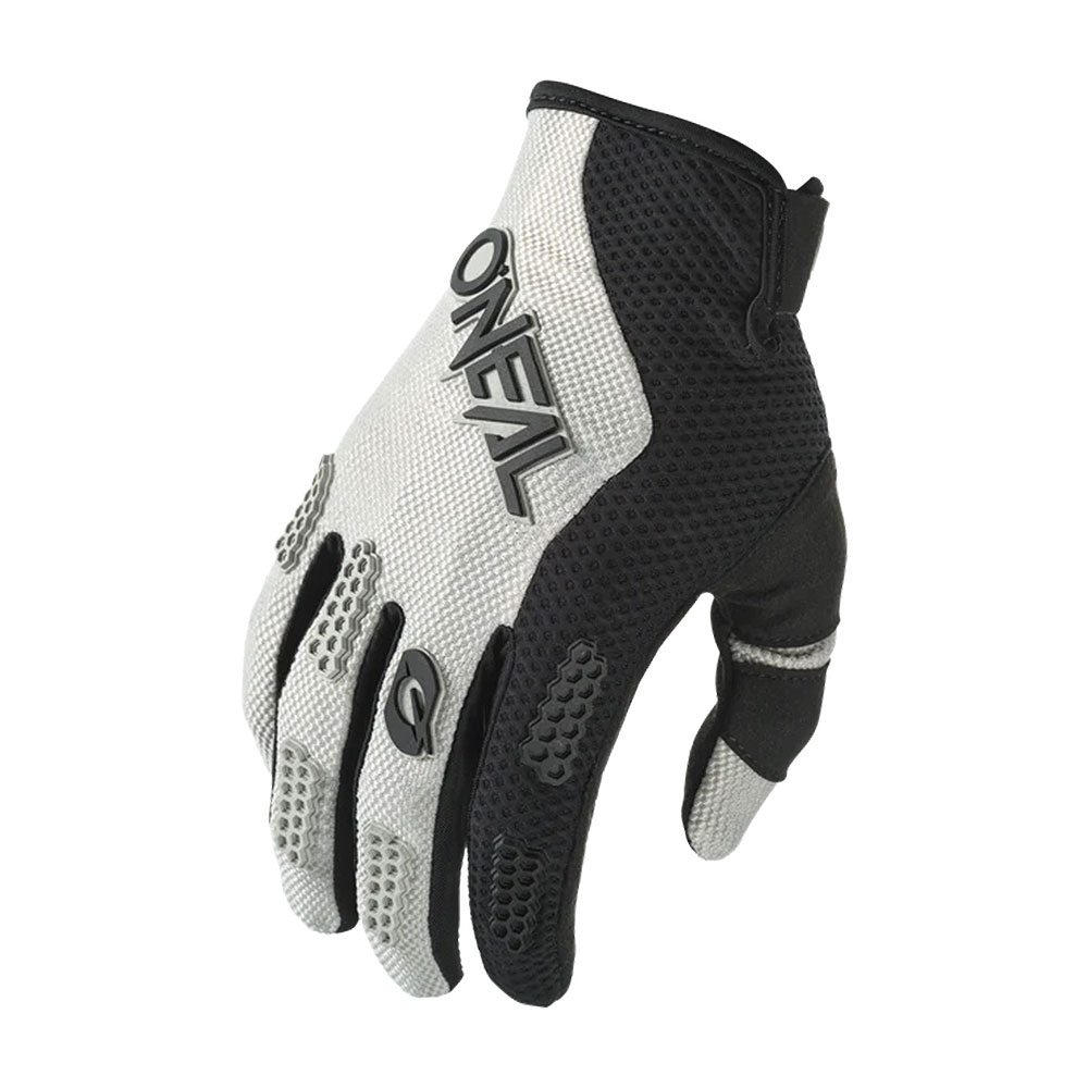 Rukavice ONEAL ELEMENT RACEWEAR crno sive XL