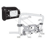 Set za montažu kutije alata Kappa Honda NC 750 X (21-23) KTL1192KIT - Slika 3