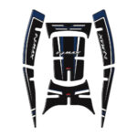 Nalepnica rezervoara TANK PAD Yamaha N MAX 125/ 155 (21-24) plavo carbon GP KOMPOZIT