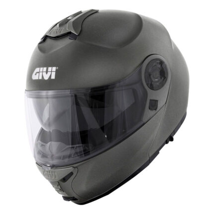 Kaciga GIVI Flip Up X21 EVO TITANIUM  sa naočarima XL