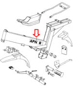 Nalepnice Tomos APN6 - Slika 2