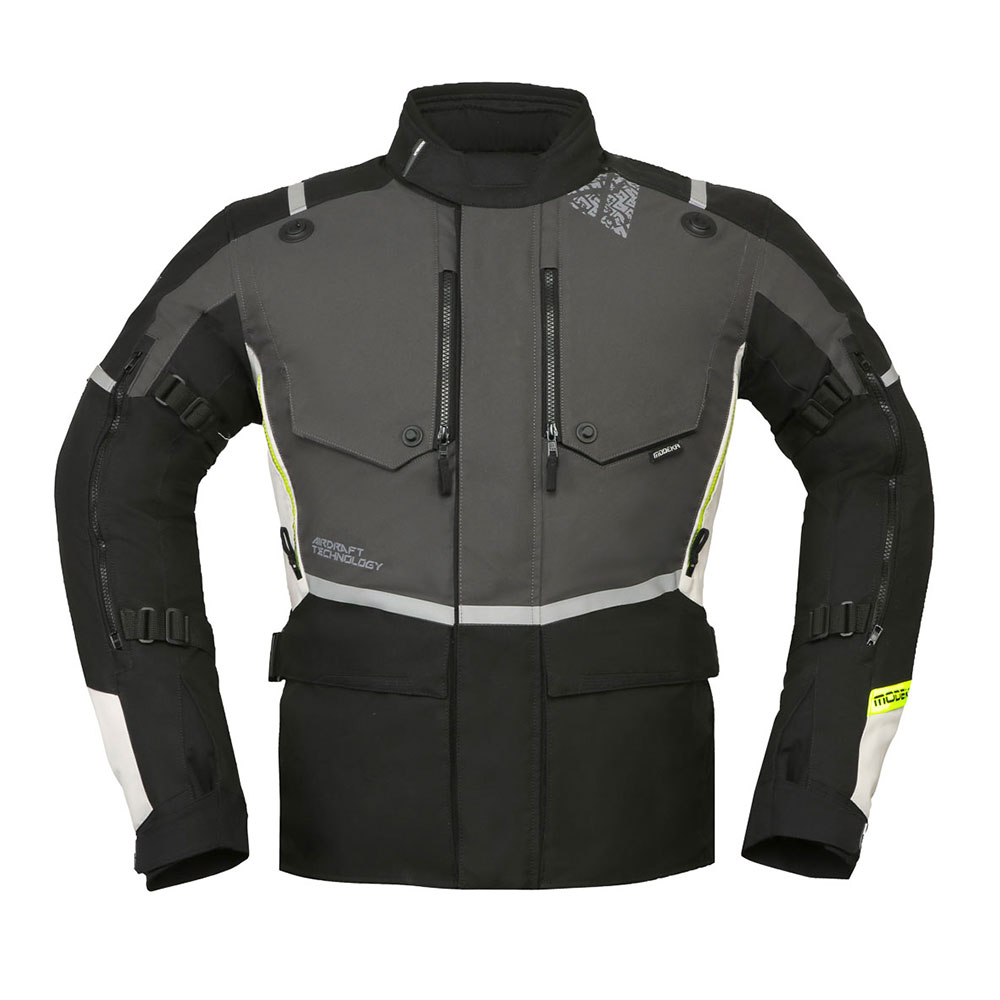 Jakna TROHN sivo crna 60 / 4XL MODEKA