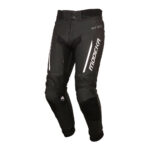 Pantalone kožne VALYANT crno bele L MODEKA