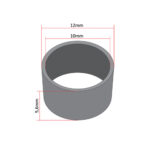 Čaurica kajle kurble fi 10x12x5,6 mm - Slika 3