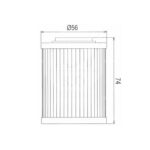 Filter ulja HF152 Hiflo - Slika 2