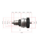 Bendiks Piaggio Vespa 125/150/180 (14/40) RMS - Slika 3
