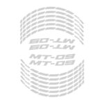 Traka za felne ukrasna Yamaha MT-09 (13-23) siva GP KOMPOZIT