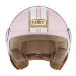 Kaciga NOX Jet 210 pastelno roza S - Slika 3