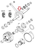 Radilica Tomos A3 fi 10 mm or - Slika 3
