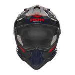 Kaciga NOX Enduro sa vizirom N312 VAPOR crveno plava L - Slika 2