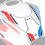 Nalepnice rezervoara TANK PAD set BMW M 1000 XR (23-24) plavo belo crvena GP KOMPOZIT - Slika 6