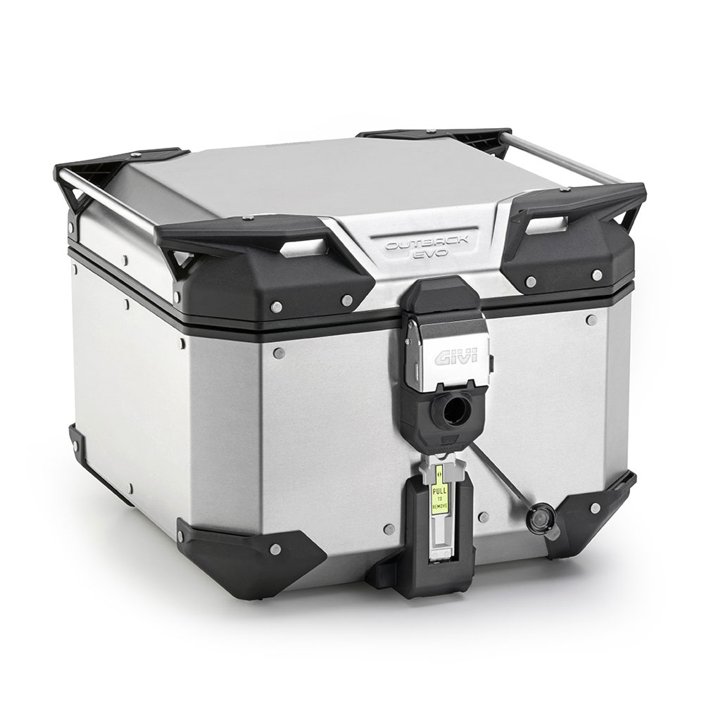 Centralni kofer GIVI TREKKER OUTBACK EVO SMART 42 ALU niklovani Monokey 42L