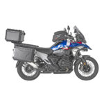 Bočni kofer GIVI TREKKER OUTBACK MONOKEY® CAM SIDE EVO SMART 48 BLACK LINE ALU crni levi 48L - Slika 2