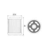Filter ulja HF143 Hiflo - Slika 2
