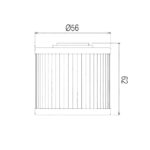 Filter ulja HF162 Hiflo - Slika 2