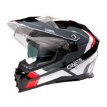 Kaciga ONEAL Enduro DSRS NOMAD crno belo crvena L