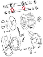 Ležaj 12x28x8  6001 SKF - Slika 2