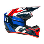 Kaciga ONEAL Cross 3SRS RIDE plavo belo crvena XL - Slika 4