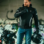 Jakna CLARKE SPORT crno bela 54 / XL MODEKA - Slika 3