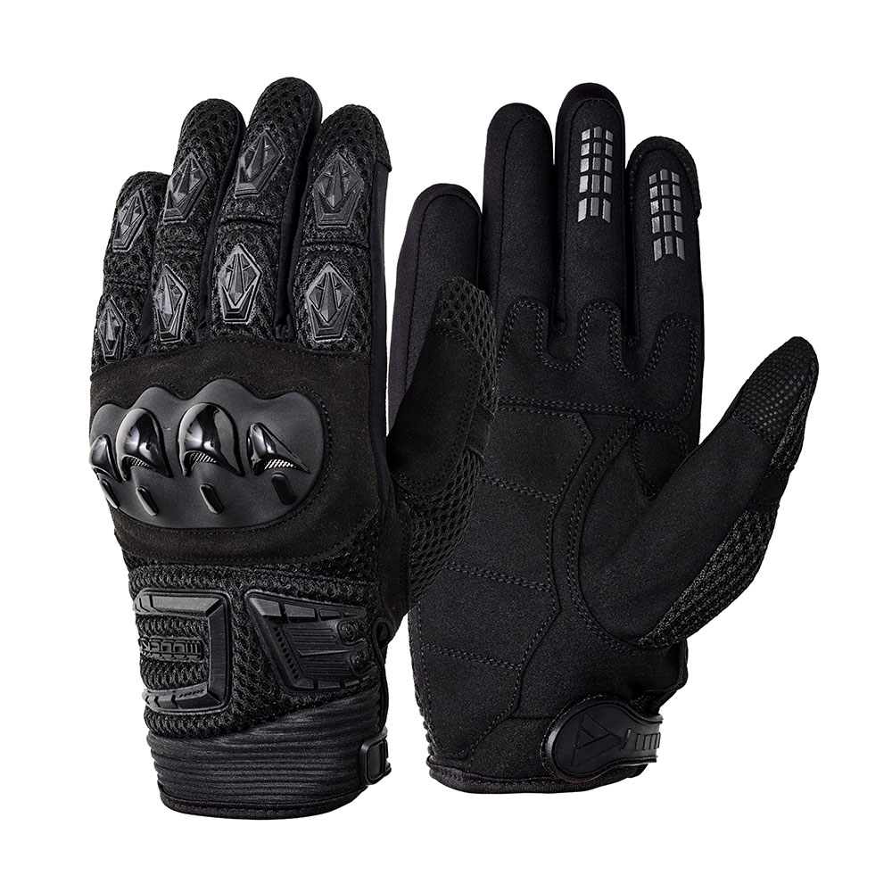 Rukavice MODEKA MX TOP II kratke crne 9 L