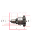 Bendiks Piaggio Liberty 125/Vespa ET4 13/47 RMS - Slika 3
