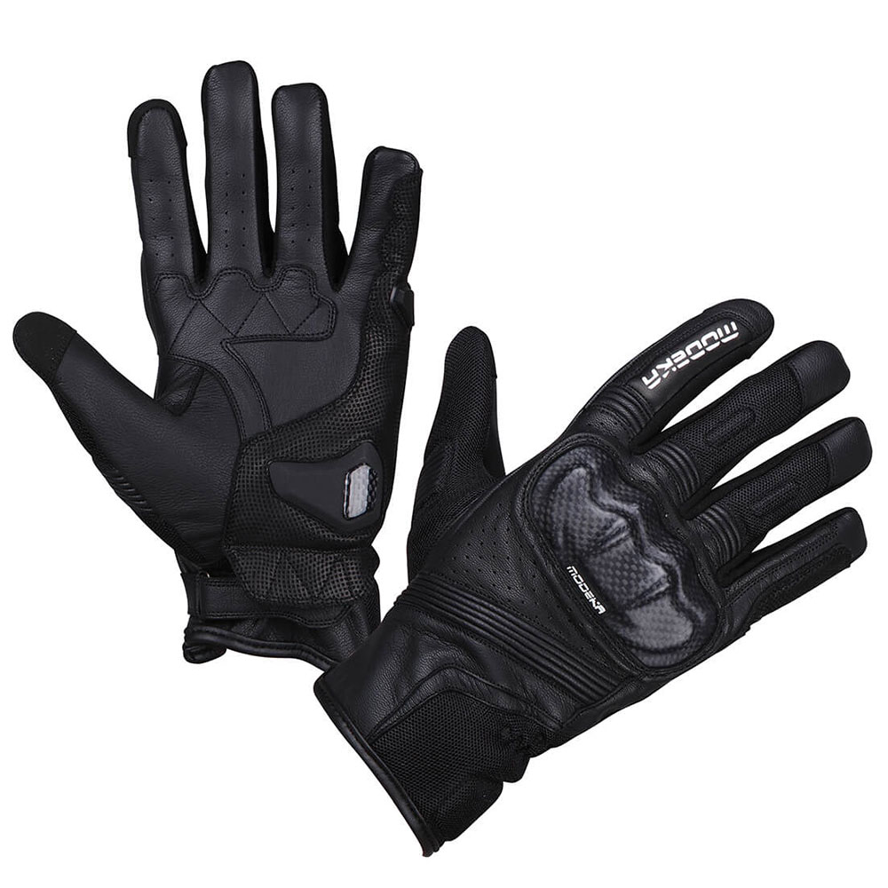 Rukavice MIAKO AIR kratke crne 10 XL MODEKA