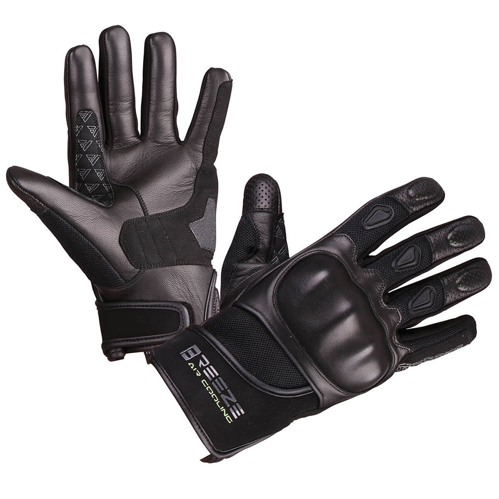 Rukavice BREEZE kratke crne 10 XL MODEKA