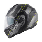 Kaciga GIVI Flip Up X30 PULSAR titanium žuta M - Slika 3