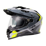 Kaciga ONEAL Enduro DSRS NOMAD crno sivo žuta XL - Slika 3