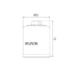 Filter ulja HF197 Hiflo - Slika 2