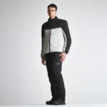 Pantalone ATLAZ svetlo sivo crne L MODEKA - Slika 5