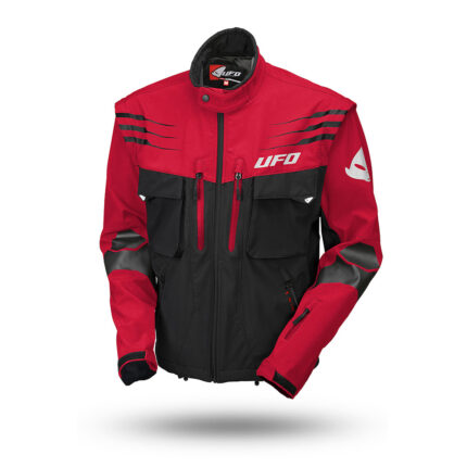 Jakna UFO ENDURO crno crvena L