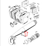 Auspuh Tomos E90 nikl - Slika 2