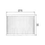 Filter ulja HF192 Hiflo - Slika 2
